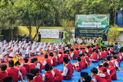 Semarak Maulid Nabi Muhammad SAW di SDIP Insan Robbani