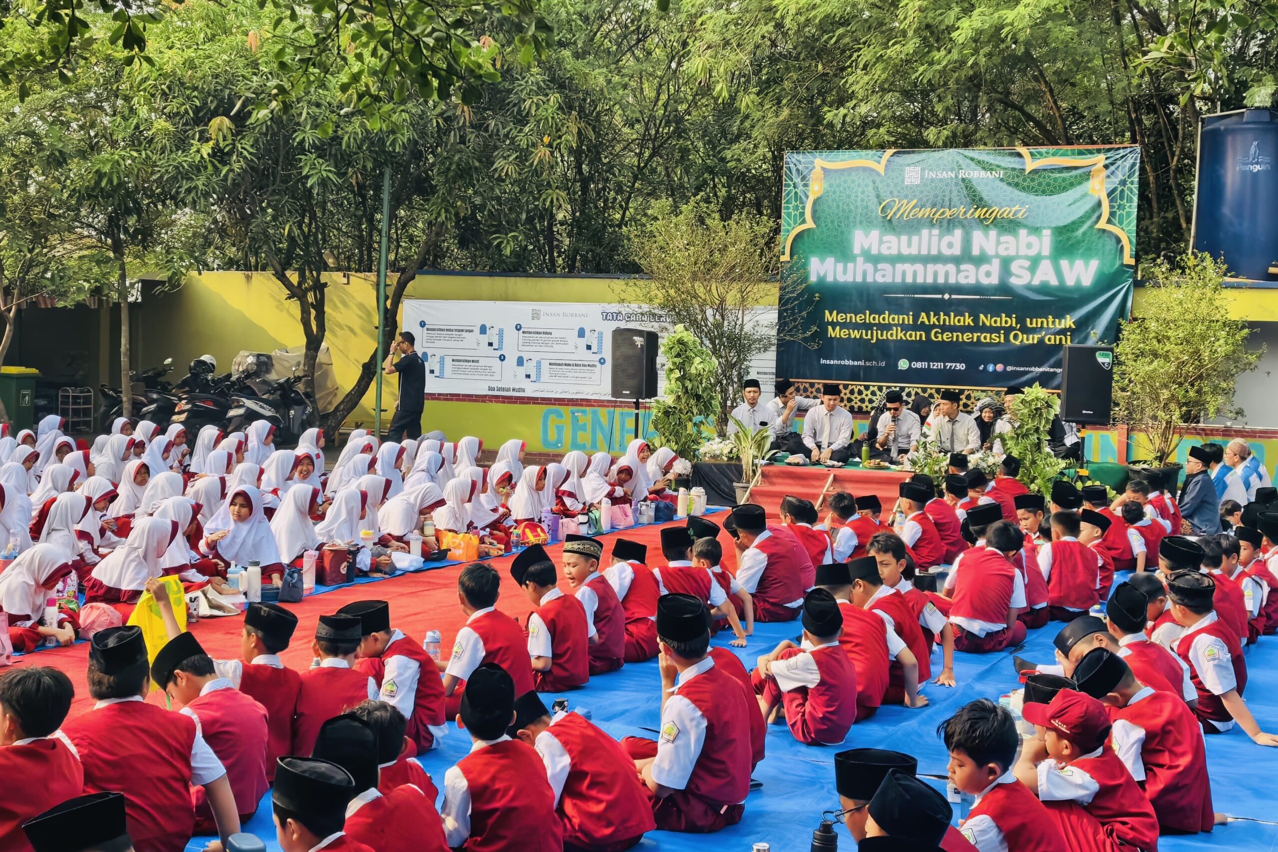 Semarak Maulid Nabi Muhammad SAW di SDIP Insan Robbani